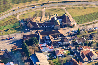 Deutsches Weintor Pfalz und Restaurant im Ortsteil Schweigen in Schweigen-Rechtenbach im Bundesland Rheinland-Pfalz, Deutschland