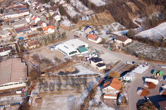 Luftbild von Fa. AVN GmbH im Ortsteil Neuenbürg in Kraichtal im Bundesland Baden-Württemberg, Deutschland