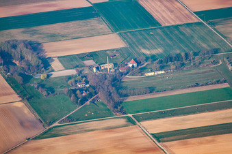 Luftbild von Harthausen im Bundesland Rheinland-Pfalz, Deutschland
