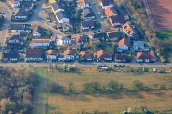 Am Hirschgragben in Lingenfeld im Bundesland Rheinland-Pfalz, Deutschland