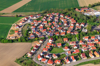 Am Pfarrgarten in Leimersheim im Bundesland Rheinland-Pfalz, Deutschland