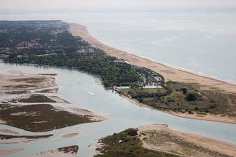 Tragole im Bundesland Venetien, Italien von oben