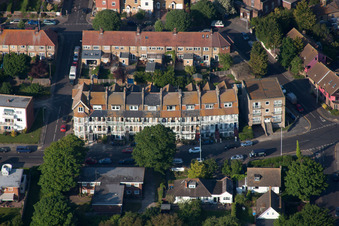 Birchington-on-Sea im Bundesland England, Großbritanien von oben gesehen