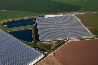 Luftaufnahme von Monkton im Bundesland England, Großbritanien