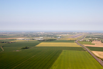 Monkton im Bundesland England, Großbritanien von oben