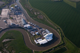 Great Stonar im Bundesland England, Großbritanien von oben gesehen