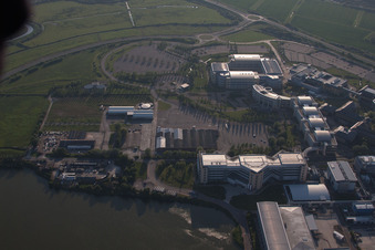 Drohnenaufname von Great Stonar im Bundesland England, Großbritanien