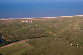 Great Stonar im Bundesland England, Großbritanien aus der Luft