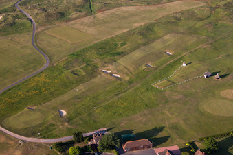 Luftaufnahme von Sandwich im Bundesland England, Großbritanien