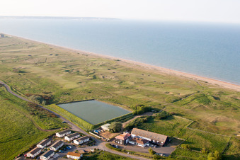 Schrägluftbild von Worth im Bundesland England, Großbritanien