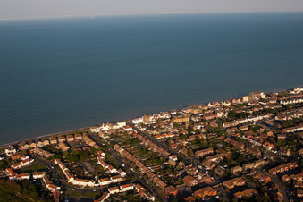 Deal im Bundesland England, Großbritanien vom Flugzeug aus