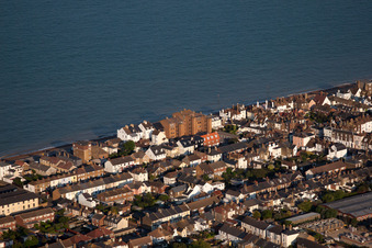 Drohnenaufname von Deal im Bundesland England, Großbritanien