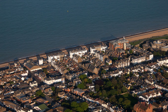 Deal im Bundesland England, Großbritanien vom Flugzeug aus