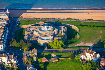 Drohnenaufname von Deal im Bundesland England, Großbritanien