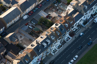 Deal im Bundesland England, Großbritanien von einer Drohne aus