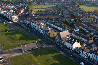 Deal im Bundesland England, Großbritanien von oben