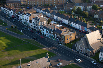 Deal im Bundesland England, Großbritanien von oben gesehen