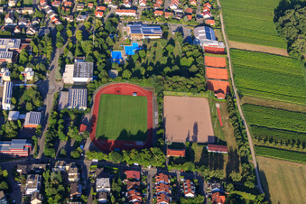 Sportplatz BZA der SpVgg 1920 Bad Bergzabern e.V im Bundesland Rheinland-Pfalz, Deutschland