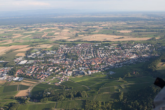 Drohnenaufname von Bad Bergzabern im Bundesland Rheinland-Pfalz, Deutschland