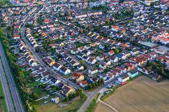 Römerstr in Rülzheim im Bundesland Rheinland-Pfalz, Deutschland