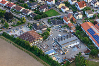 Rheinzabern, Natursteine Friedebach im Bundesland Rheinland-Pfalz, Deutschland