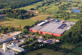 HORNBACH Logistikzentrum Essingen I im Ortsteil Dreihof im Bundesland Rheinland-Pfalz, Deutschland