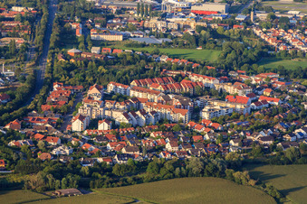 Ortsteil Vogelgesang in Speyer im Bundesland Rheinland-Pfalz, Deutschland