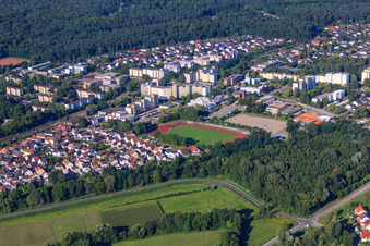 Sportplätze Dorschberg in Wörth am Rhein im Bundesland Rheinland-Pfalz, Deutschland