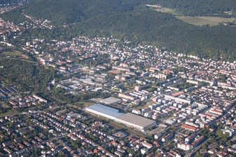 Drohnenaufname von Ortsteil Rohrbach in Heidelberg im Bundesland Baden-Württemberg, Deutschland