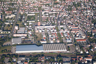 Ortsteil Rohrbach in Heidelberg im Bundesland Baden-Württemberg, Deutschland von der Drohne aus gesehen