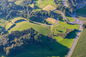 Luftbild von Ortsteil Kreidach in Wald-Michelbach im Bundesland Hessen, Deutschland