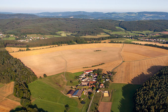 Luftbild von Roßbacher Hof in Erbach im Bundesland Hessen, Deutschland