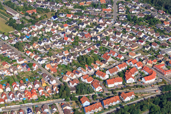 Pater-Bruno-Moos-Straße und Rübenstr im Ortsteil Sondernheim in Germersheim im Bundesland Rheinland-Pfalz, Deutschland