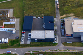 Robert-Bosch-Straße mit Rexer Albert GmbH in Calw im Bundesland Baden-Württemberg, Deutschland