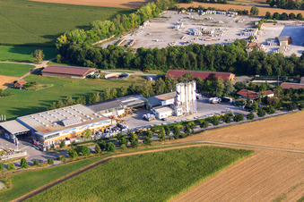 Luftaufnahme von KÖMPF Baufachmarkt GmbH im Ortsteil Darmsheim in Sindelfingen im Bundesland Baden-Württemberg, Deutschland