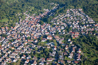 Waldstr im Ortsteil Haueneberstein in Baden-Baden im Bundesland Baden-Württemberg, Deutschland