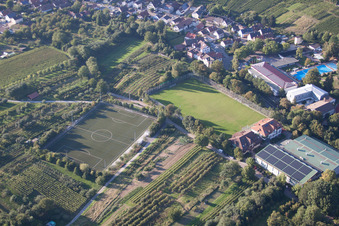Schrägluftbild von Steinbach, Südbadische Sportschule in Baden-Baden im Bundesland Baden-Württemberg, Deutschland