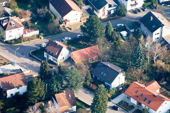 Luftaufnahme von Zeppelinstr in Kandel im Bundesland Rheinland-Pfalz, Deutschland