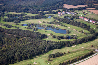 Soufflenheim, Golfclub Baden-Baden Soufflenheim im Bundesland Bas-Rhin, Frankreich aus der Luft