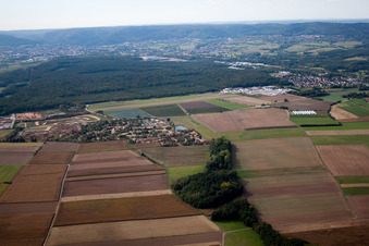 Saverne, Flugplatz Steinbourg im Bundesland Bas-Rhin, Frankreich