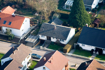 Luftbild von Zeppelinstr in Kandel im Bundesland Rheinland-Pfalz, Deutschland