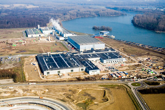 Wellpappenfabrik Palm in Wörth am Rhein im Bundesland Rheinland-Pfalz, Deutschland