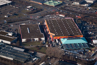 Hornbach im Ortsteil Oggersheim in Ludwigshafen am Rhein im Bundesland Rheinland-Pfalz, Deutschland