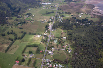 Luftbild von Ortsteil Preece Point in Coromandel im Bundesland Waikato, Neuseeland
