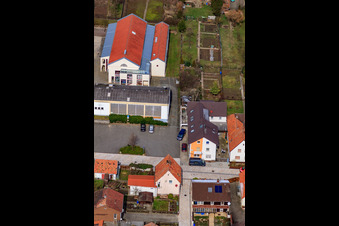 Mundohalle Raiffeisenstr in Minfeld im Bundesland Rheinland-Pfalz, Deutschland