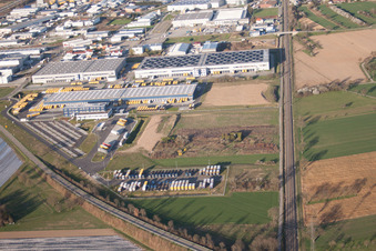 DACHSER Logistikzentrum Karlsruhe GmbH, Malsch im Bundesland Baden-Württemberg, Deutschland