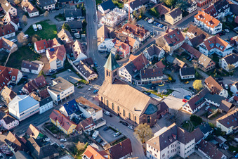 St. Dionyisus in Durmersheim im Bundesland Baden-Württemberg, Deutschland