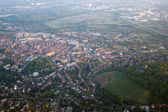 Durlach, Turmberg von Süden in Karlsruhe im Bundesland Baden-Württemberg, Deutschland