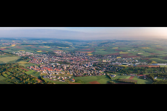 Panorama in Eppingen im Bundesland Baden-Württemberg, Deutschland