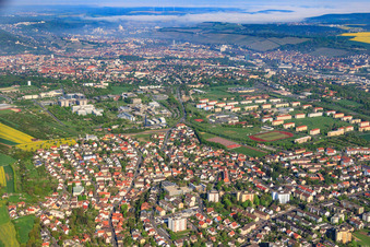 Campus Nord der Julius-Maximilians-Universität Würzburg im Ortsteil Frauenland im Bundesland Bayern, Deutschland